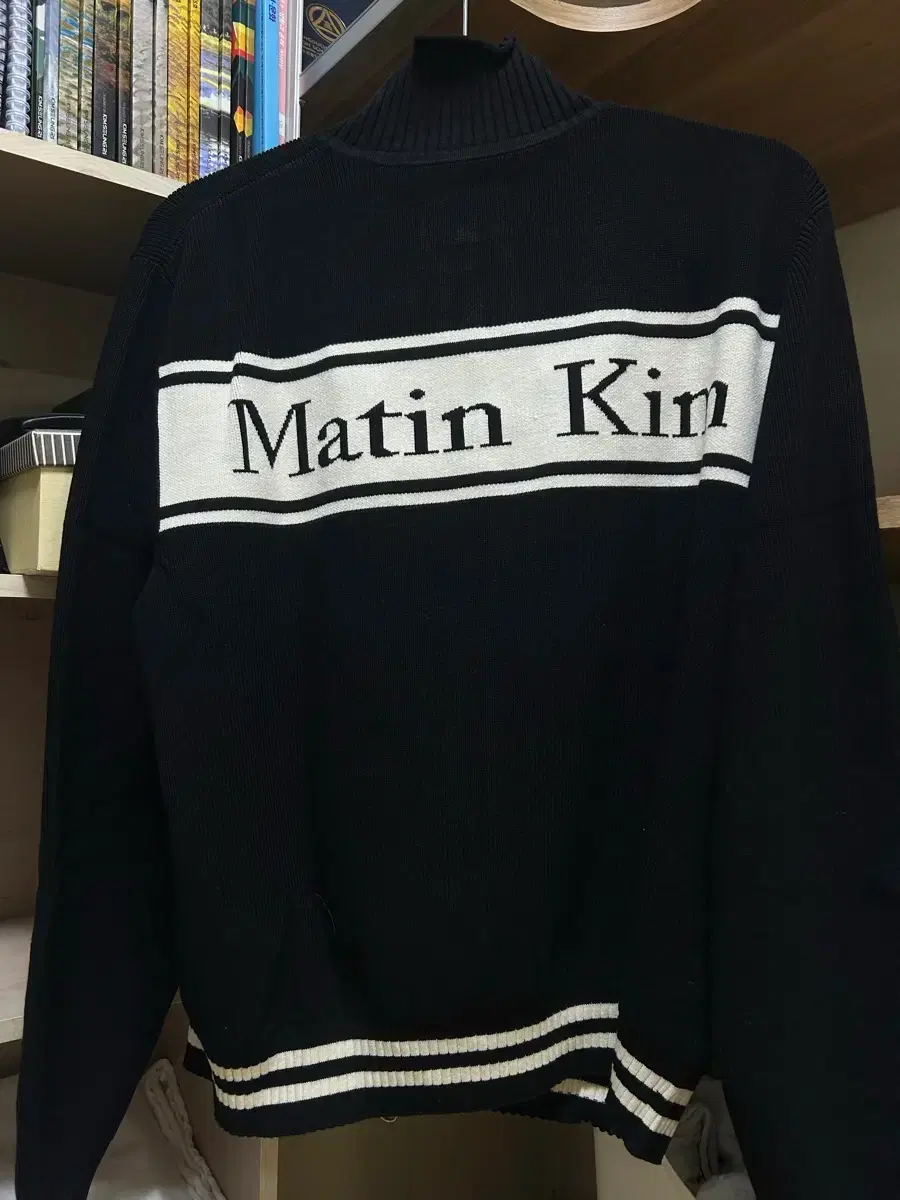 Matin kim SPELL COLLAR ZIP CARDIGAN ☆MATIN KIM ☆ SPELL POINT